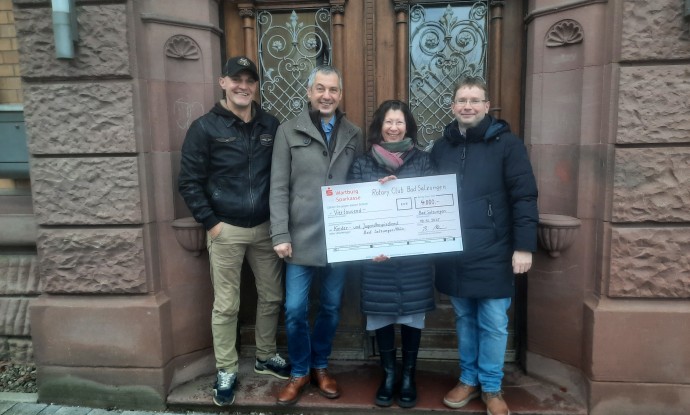 Spende Rotary 4000 €